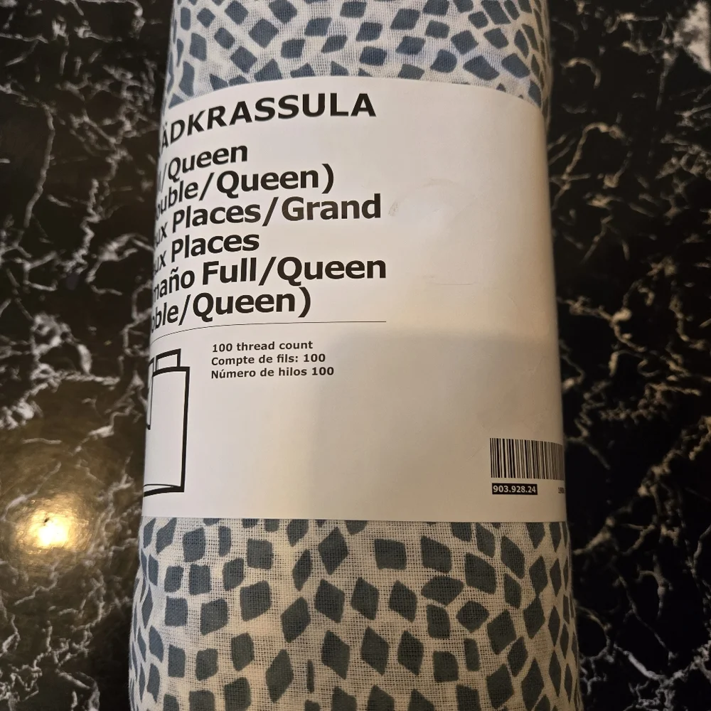 TRÄDKRASSULA Duvet cover & pillowcases